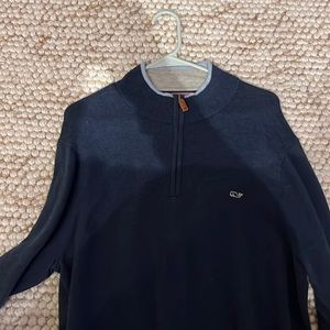 Vineyard Vines Cotton 1/4 Zip Sweater